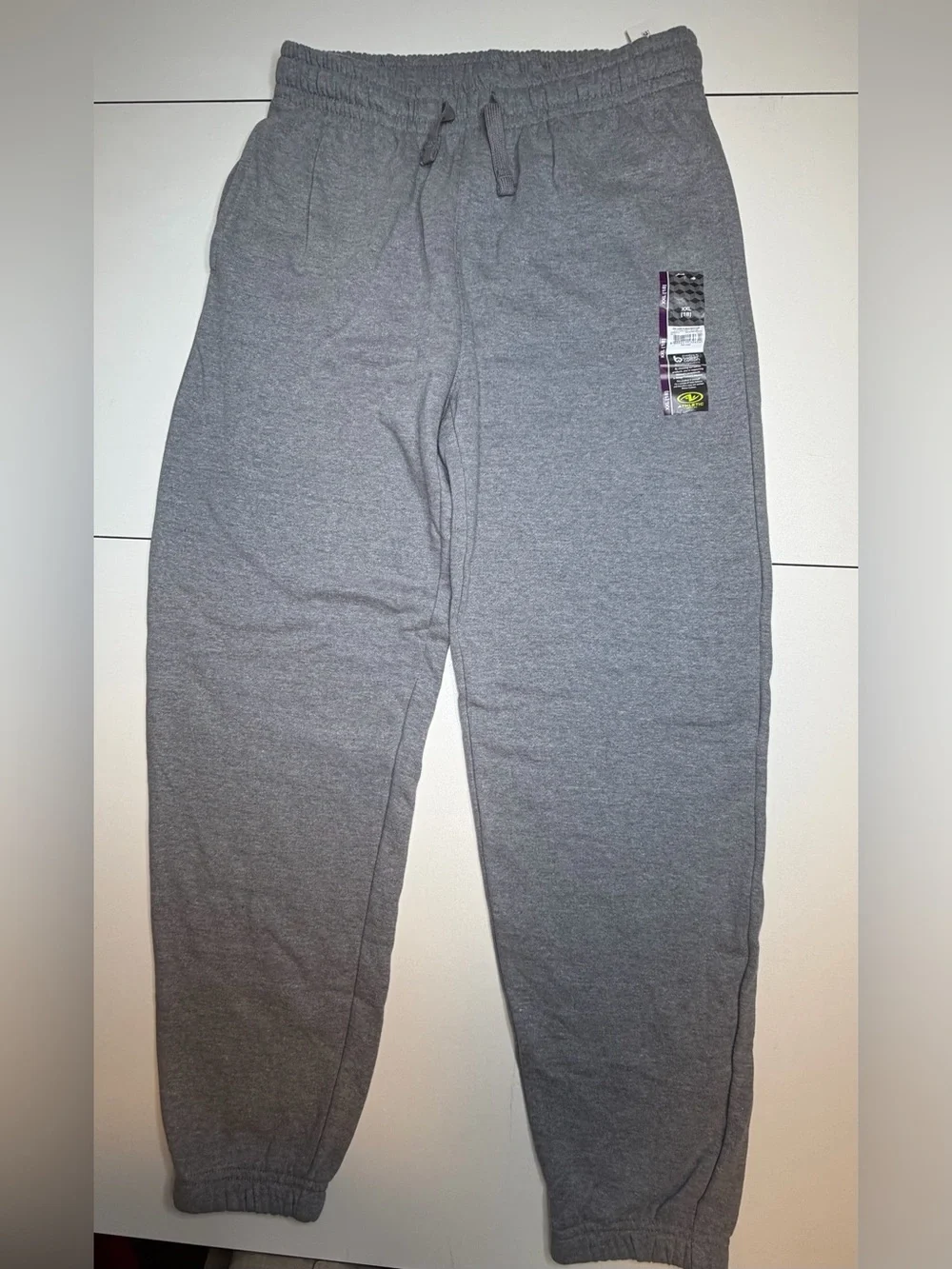 Boys Athletic Works Fleece Joggers BetterCotton XXL (18)